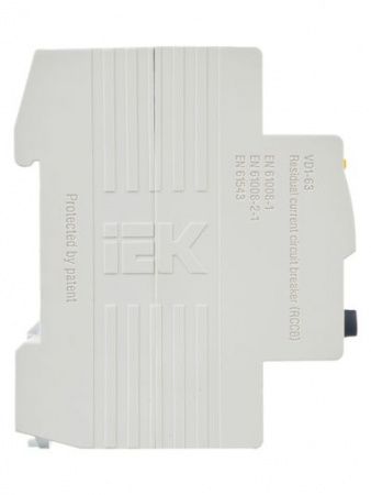 Выключатель дифференциальный (УЗО) ВД1-63 4Р 50А 30мА IEK