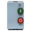 Пускатель магнитный ПМЛ-1230-9А-230В с тепловым реле 7-10А в корпусе IP65, с кнопками Пуск/Стоп, с индикацией