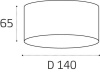 Светильник потолочный Italline IT014-0206 gold