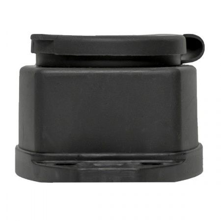 Розетка (колодка) четырехместная с защит. крышками каучуковая 230В 2P+PE 16A IP44 EKF Марс