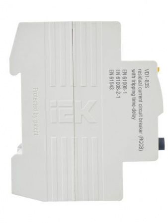 Выключатель дифференциальный (УЗО) ВД1-63S 4Р 32А 100мА IEK