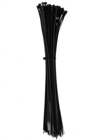 Хомут 3,6х350мм нейлон черный (100шт) IEK