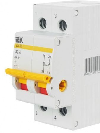 KARAT Выключатель нагрузки (мини-рубильник) ВН-32 2P 32А IEK