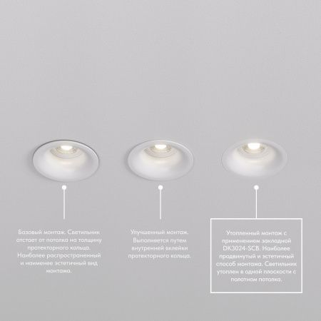 Закладная панель Denkirs DK3024-SCB