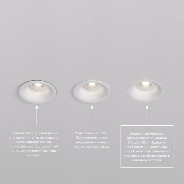 Закладная панель Denkirs DK3024-SCB