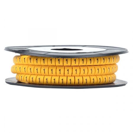 Маркер кабельный 2,5 мм2 "1" (1000 шт.) (ЕС-1) EKF PROxima