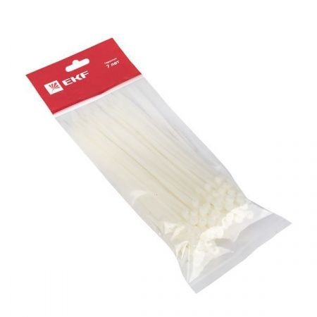 Хомут нейлоновый с отверстием для крепления (3,6x200) (100шт.) EKF PROxima