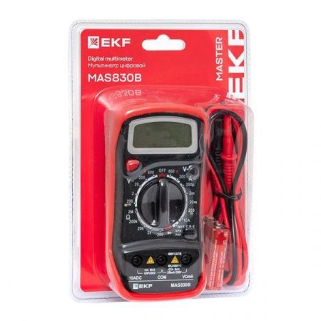 Мультиметр цифровой MAS830B Expert EKF In-180701-pm830B