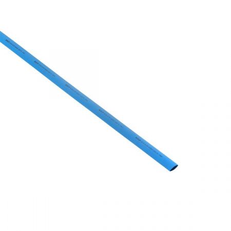 Термоусаживаемая трубка ТУТ нг 8/4 синяя в отрезках по 1м EKF PROxima