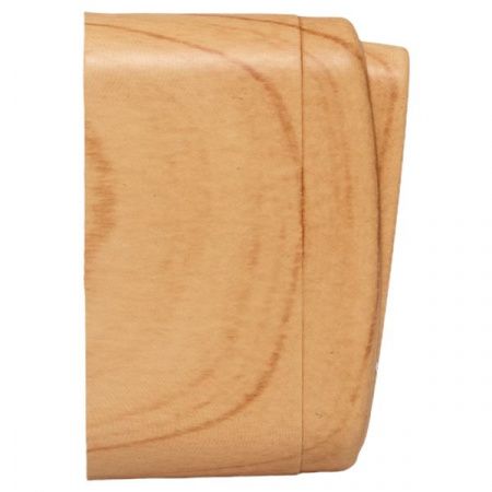 Выключатель 2-клавишный ОП Минск 10А светлое дерево EKF