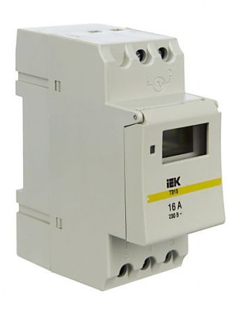 Таймер ТЭ15 цифровой 16А 230В на DIN-рейку IEK