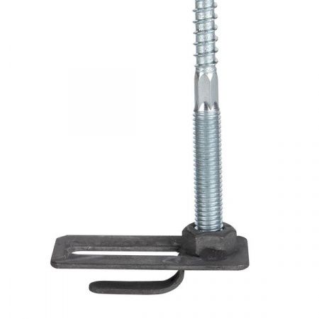 Держатель фасадный с крючком, L=120мм, HZ EKF PROxima