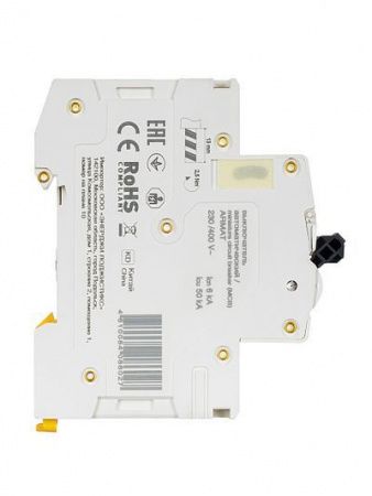ARMAT Автоматический выключатель M06N 1P D 4А IEK