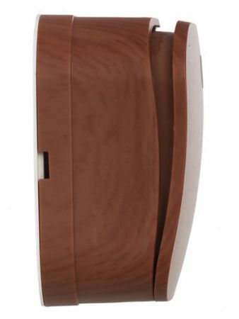 GLORY Выключатель 1-клавишный для открытой установки с индикацией ВС20-1-1-ХД дуб IEK