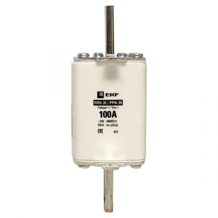 Плавкая вставка ППН-35 250/100А габарит 1 EKF