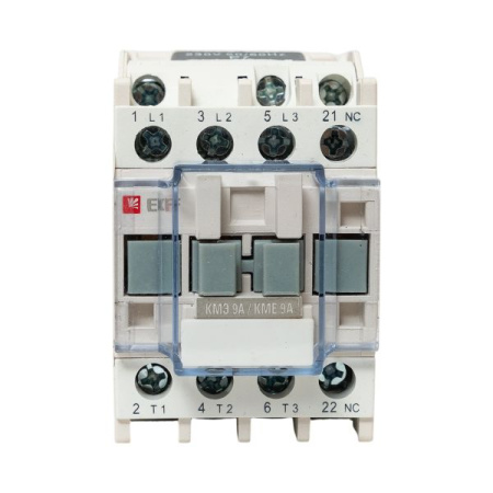 Контактор  малогабарит.   9А   220В  1NC  КМЭ  EKF ctr-s-9-220-nc