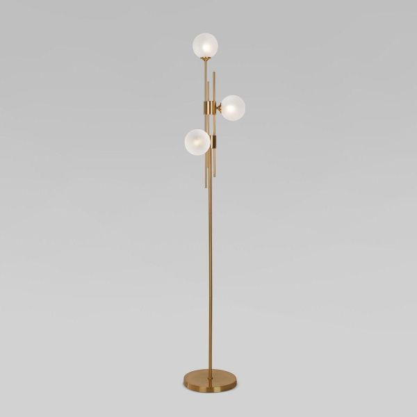 Торшер Eurosvet Volver 01383/3 латунь