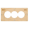 Комплект шаблонов для подрозетников диаметром 72 мм EKF Expert