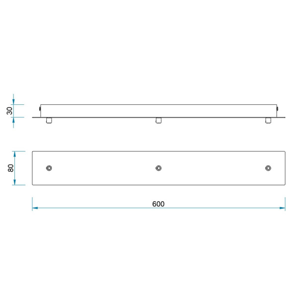 Потолочное основание Mantra Modular Light Florones 9463