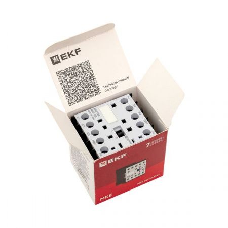 Миниконтактор МКЭ 12А 230В 1NO EKF PROxima