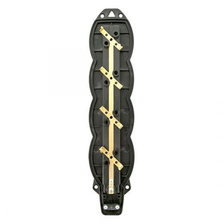 Розетка (колодка) четырехместная с защит. крышками каучуковая 230В 2P+PE 16A IP44 EKF Марс