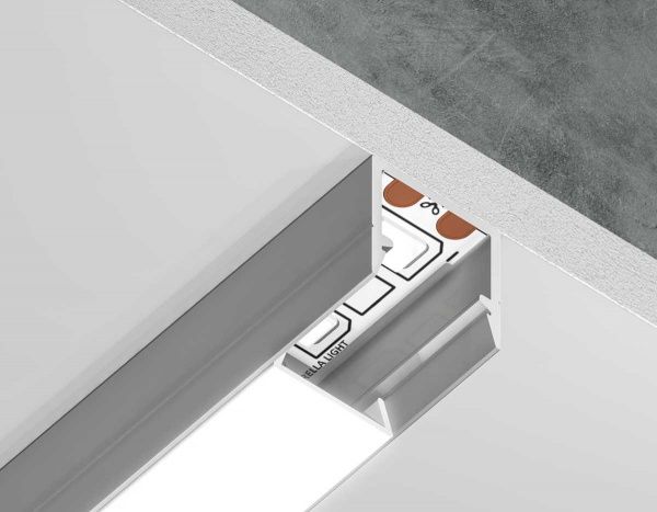 Профиль алюминиевый накладной AMBRELLA LIGHT ILLUMINATION GP1650AL