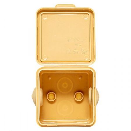 Коробка распределительная КМР-030-036 пылевлагозащитная, 4 мембранных ввода (65x65x50) светлое дерево EKF PROxima