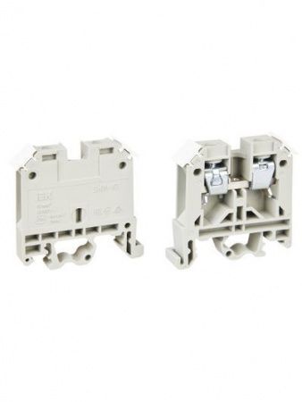 Зажим наборный ЗНИ-10мм2 (JXB70А) серый IEK