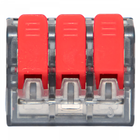 Клемма СМК 221-413 3 отверстия 0,2-4,0 мм2 (100шт.) EKF PROxima