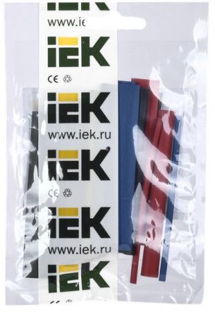 Набор ТТУ нг-LS 2/1-4/2-6/3-8/4 З/С/К/Ч/Б (20х8см/упак) IEK